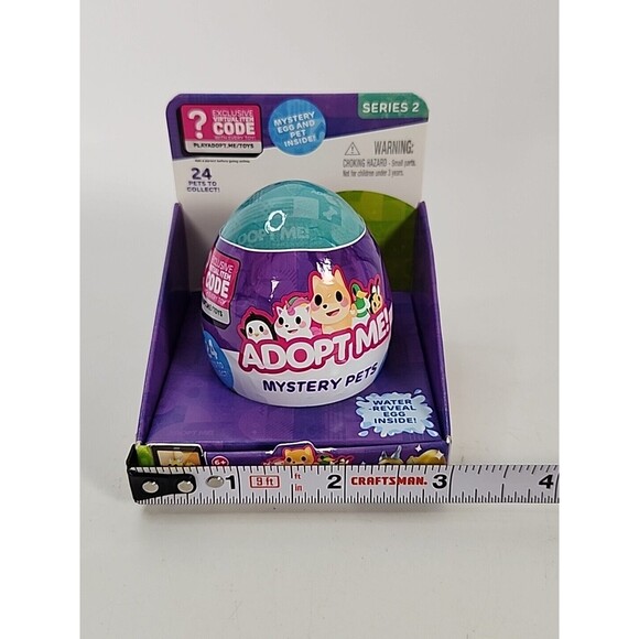 ADOPT ME EGG Mini Mystery Pets Roblox Series 2 W/Code Water Reveal - NEW - Picture 7 of 8